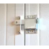 Square additional bolt with striker