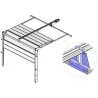 Support Moteur sur barre d'écartement