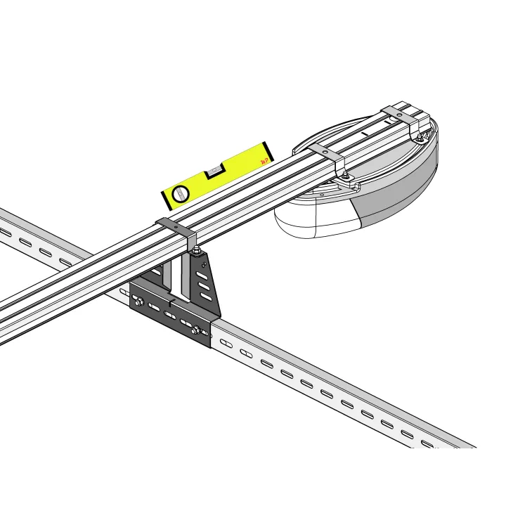Motorhalterung auf Abstandhalter