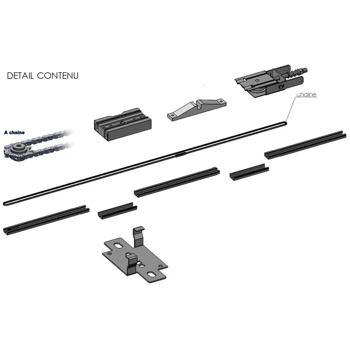 Rail pour moteur ONE