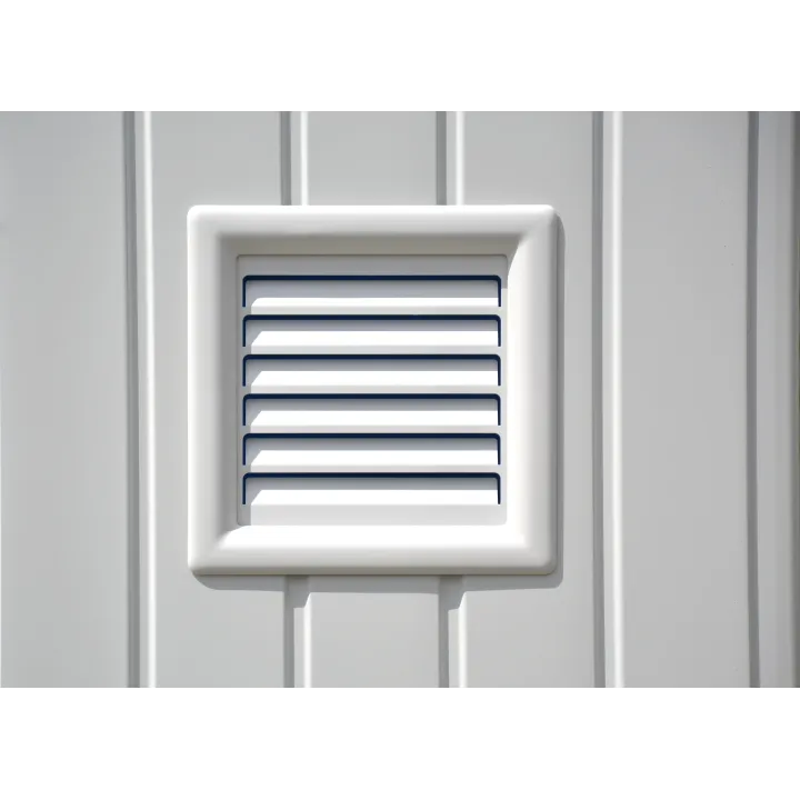 Grille d'aération porte de garage