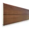 Velocia-Sektionaltor - Polygrain-Rille / glatt - Eiche dunkel - Motorisiert