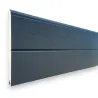 Panneaux ISO40 porte de garage gris anthracite Woodgrain