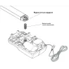 Pignon cranté avec support pour moteur PROBO 60R LIFE - PR60