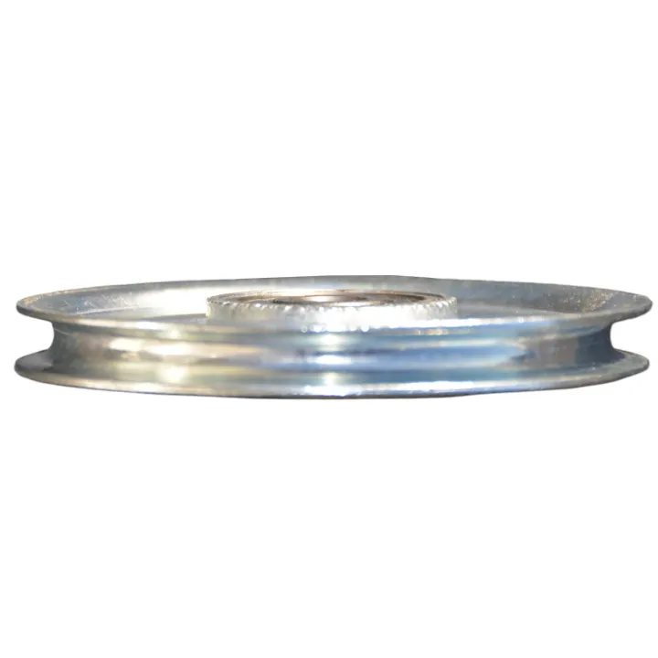 Steel Pulley Diameter 100mm Single Throat