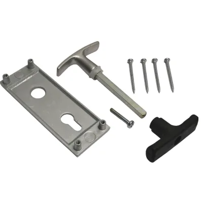 Handle kit fixed part ALU anodized
