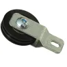 Poulie Mobile Nylon Diamètre 50mm double gorge + support mono-ressort