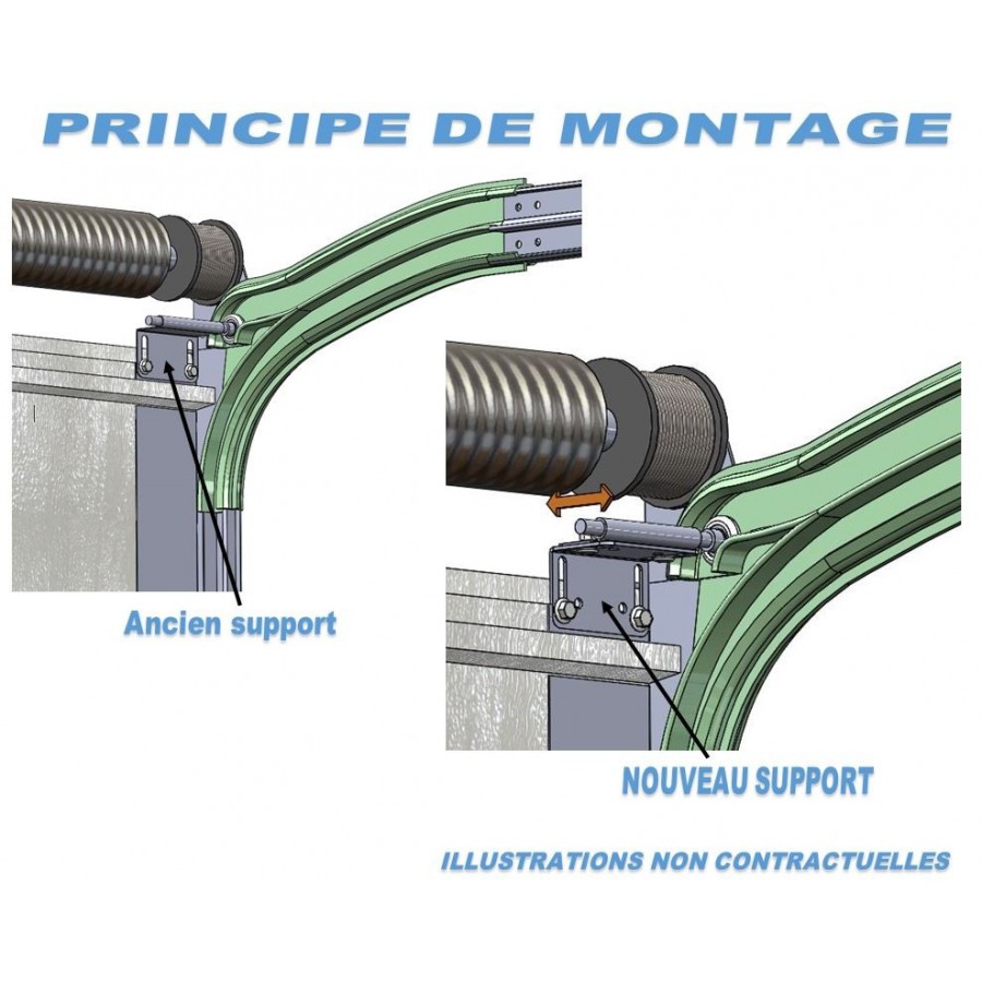 Joint d'étanchéité pour porte de garage Wayne Dalton 154448