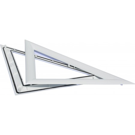 Frame inside / outside Porthole Triangle PVC