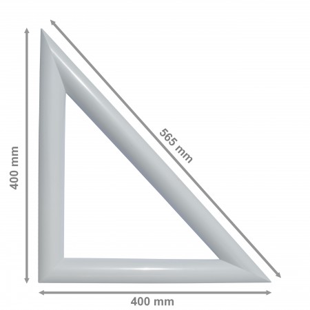 Cadre int / ext Hublot Triangle PVC