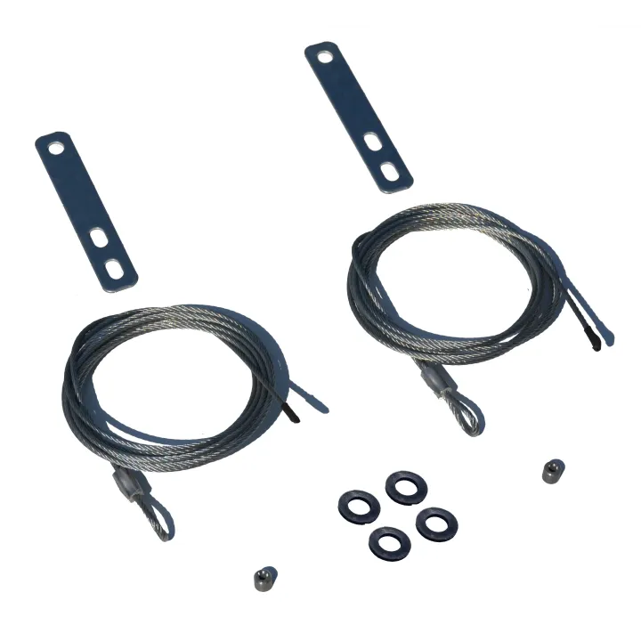 Verstellbare Kabel für EURONORM CT-Schwingtor (Paar)