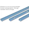 Straight rail for garage door - Length 1900 or 2500mm