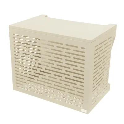 Cache clim / PAC - Décors Lines - RAL1015