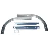 Petites courbes acier pour sectionnelle (la paire)