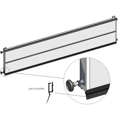 Sectional Mudflap Seal