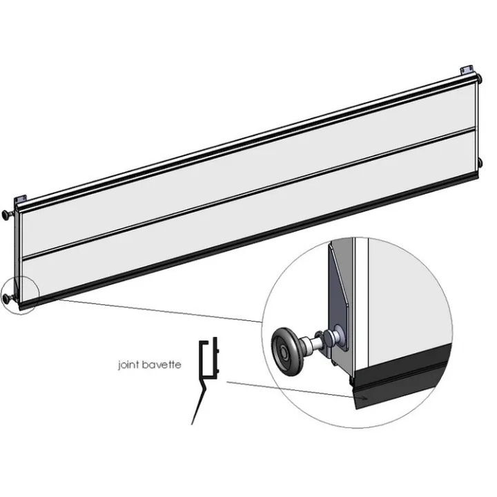 Sectional Mudflap Seal