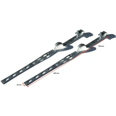 Bridging strap for large swinging arms (pair)