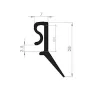 Dimensions joint d'huisserie sectionnelle