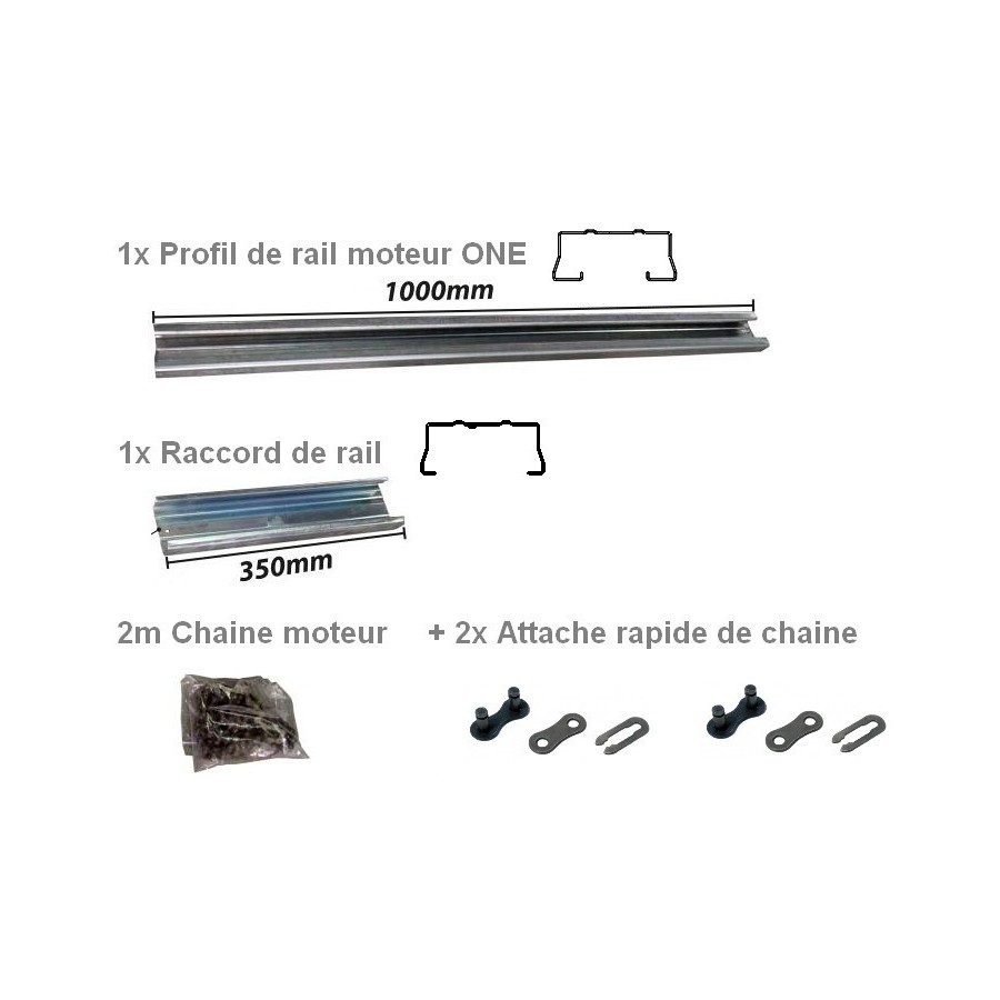 Acheter Kit de réparation de moteur de Rail de guidage de