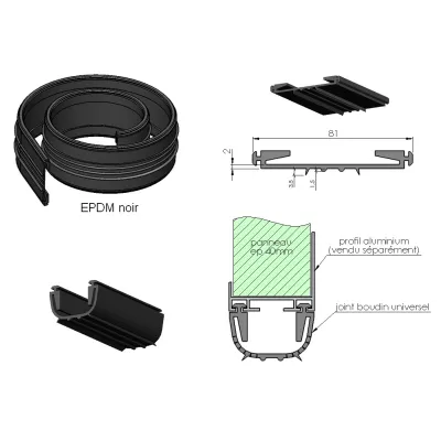 Joint Boudin EPDM
