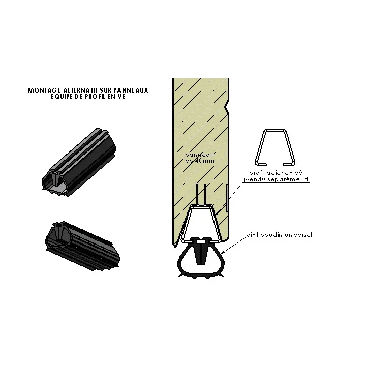 Joint Boudin EPDM