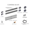 Kit d'équilibrage pour Sectio. Ress Horizontaux Porte Hauteur SUP à 2400