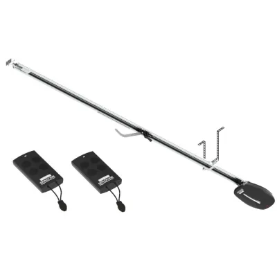Motorisation pour porte de garage basculante