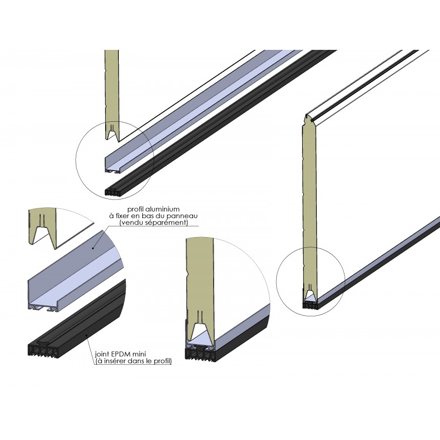 Universal EPDM Gasket - Axone-Spadone