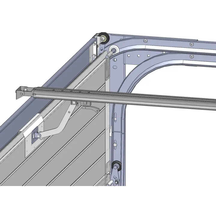 Double Horizontal Rails Sectional