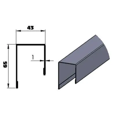 Tilting High Crossbeam Door Width 2400