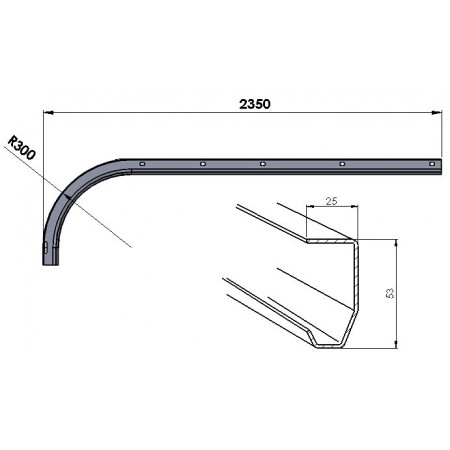 Horizontal Monorails Sectional Door Height 2000-2125 L2630