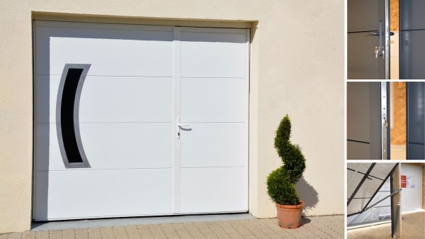 Porte de garage basculante Aura isolation 60 mm