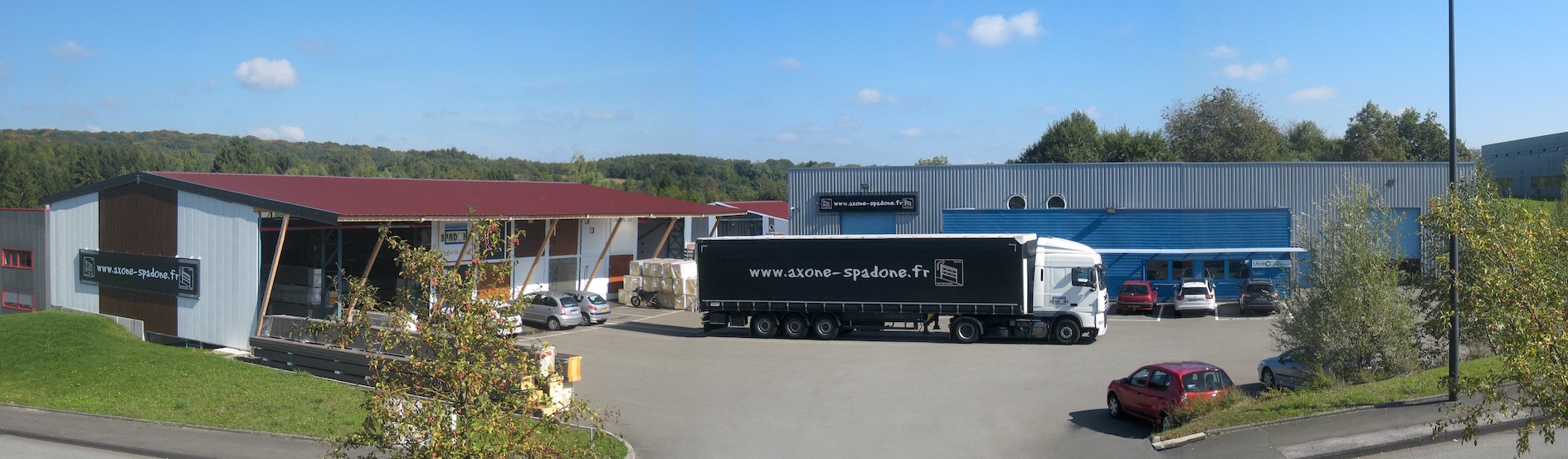 Overview of our garage door factory in Delle Overview of our garage door factory in Delle
