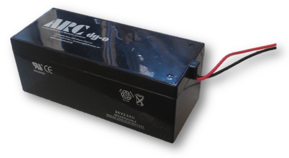 Emergency battery for a garage door operator