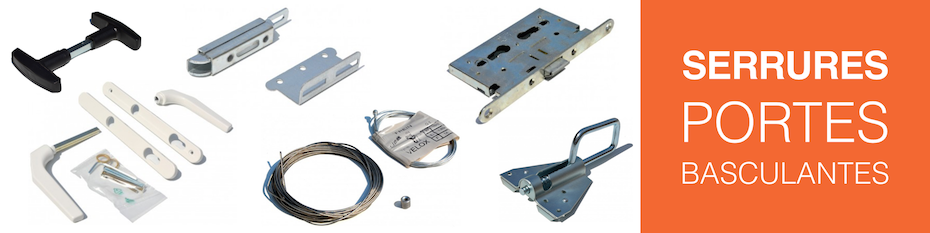 Locks and handles for up-and-over garage doors Locks and handles for up-and-over garage doors