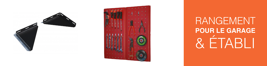 Garage and bench storage equipment