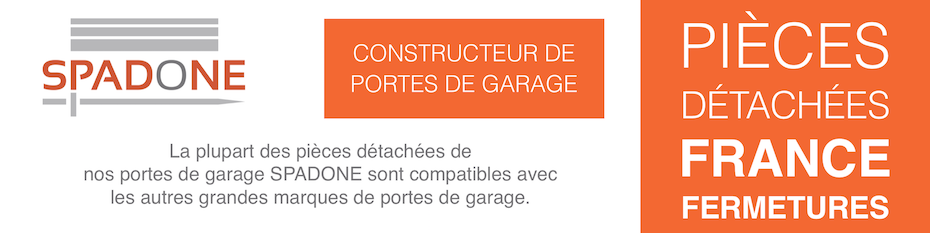 Spare parts for garage door France Closures