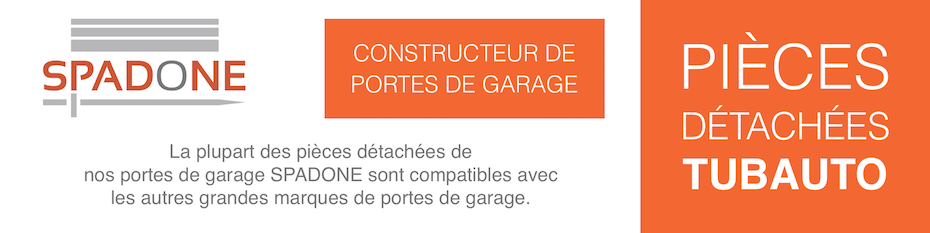 Pièces détachées pour porte de garage Tubauto